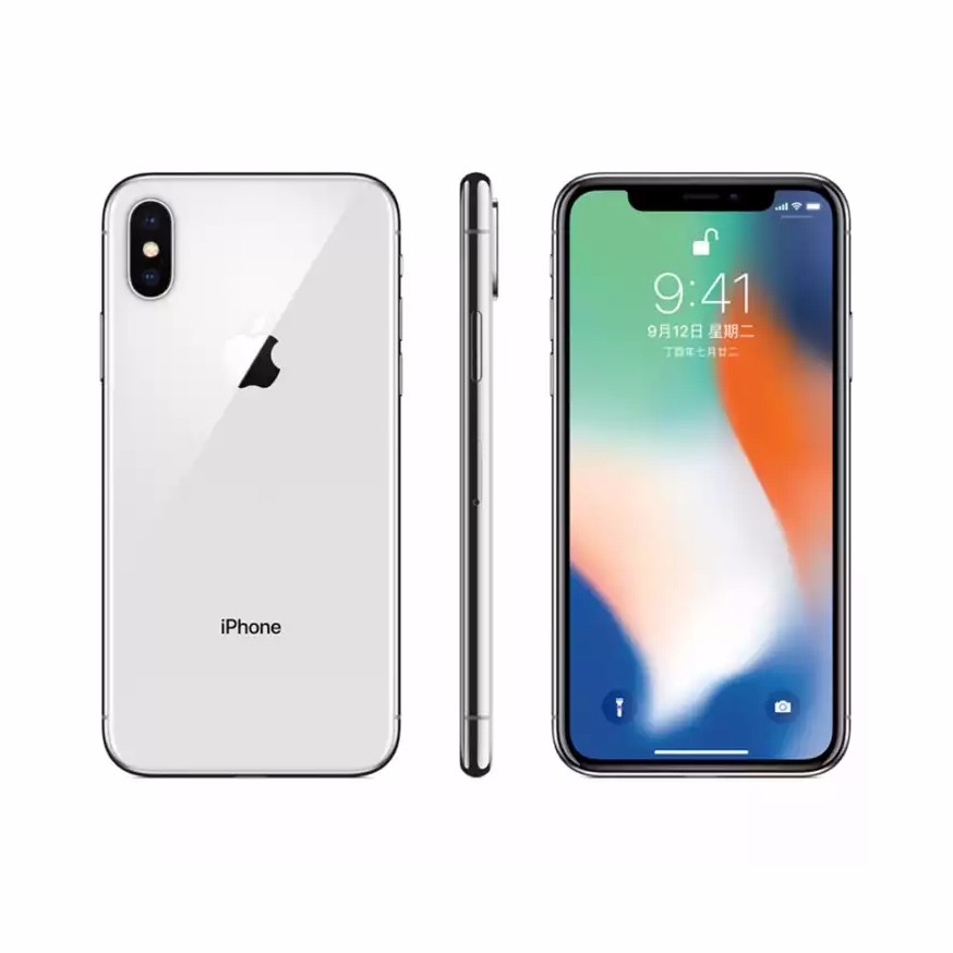iphone x-256g(银色,黑色颜色备注)苹果手机