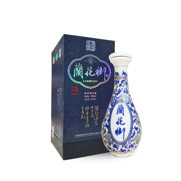 中华名酒第一村·杏花村汾酒 至尊清香陈酿30年兰花御45° 500ml